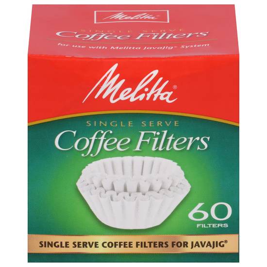 Melitta Single Serve Coffee Filters (60 ct)
