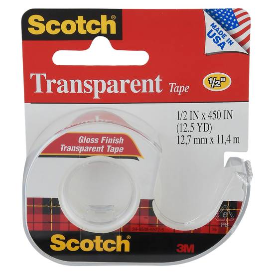 Scotch Gloss Finish Transparent Tape (1 ct)