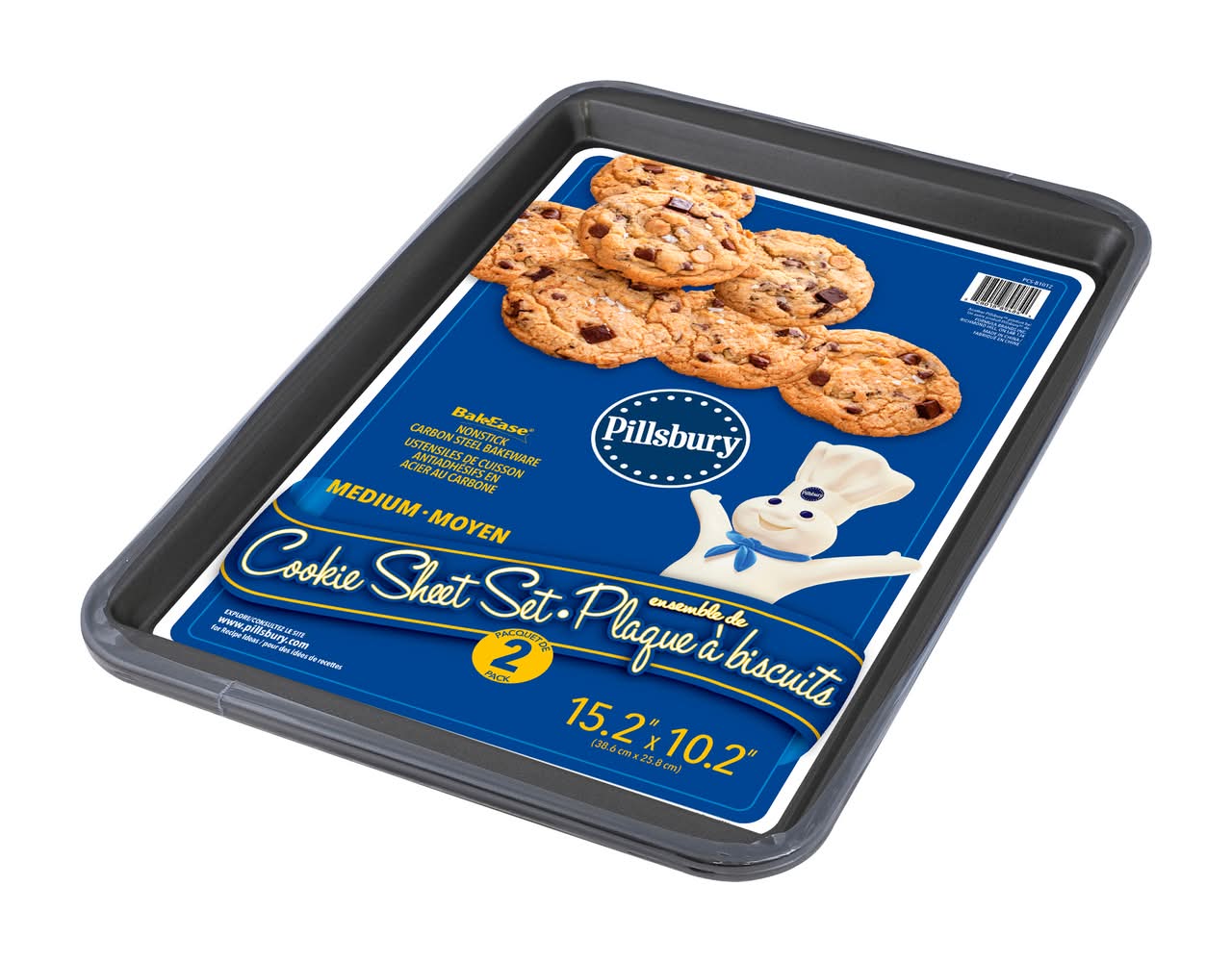 Pillsbury Cookie Sheets, 15.2-in x 10.2-in, 2 Pack