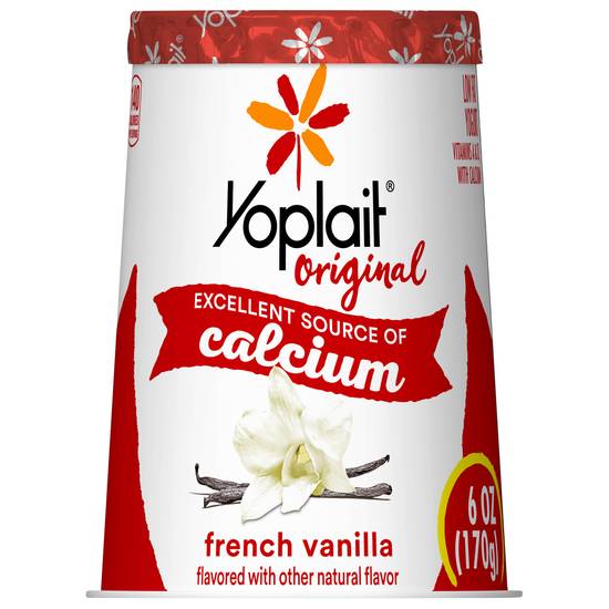 Yoplait Original French Vanilla Yogurt