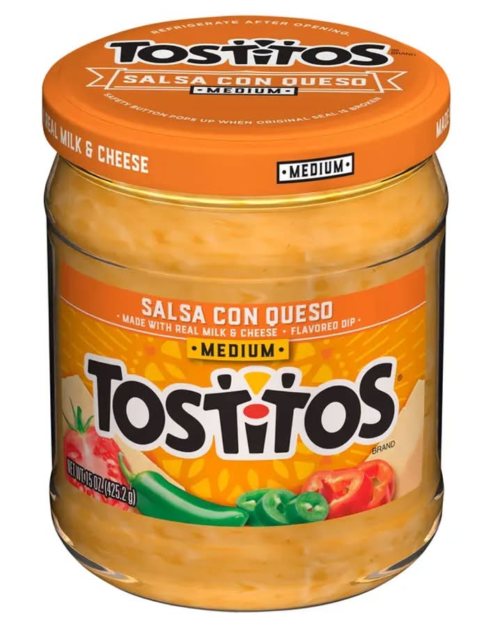 Tostitos Dip Salsa Con Queso Medium