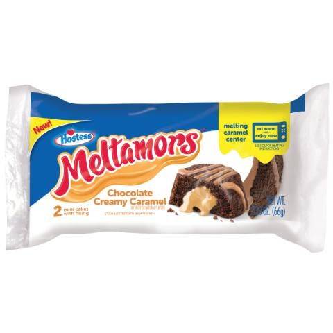 Hostess Meltamors Caramel Chocolate 2 Count 2.33oz