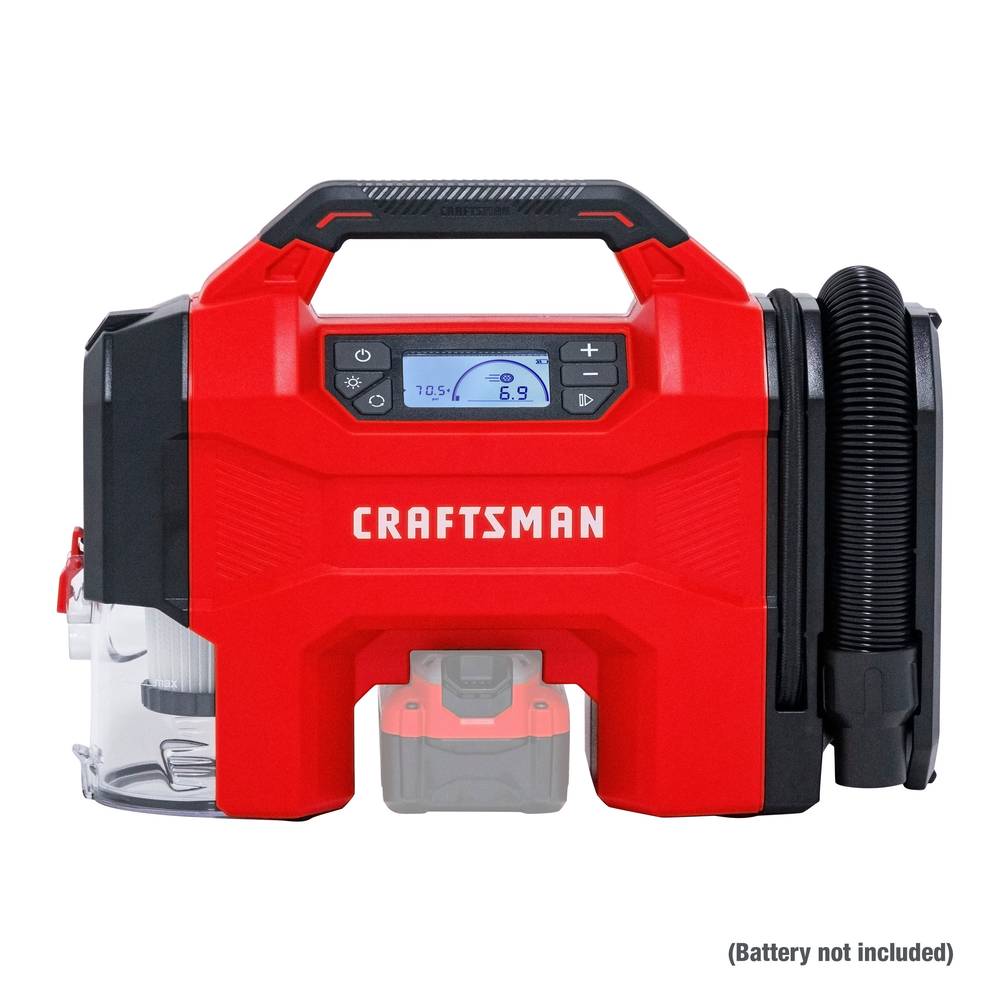 CRAFTSMAN 3-in-1 V20 Tool-Only 20-volt Lithium Ion (li-ion) Air Inflator (Power Source: Battery) | CMXPTXA2001