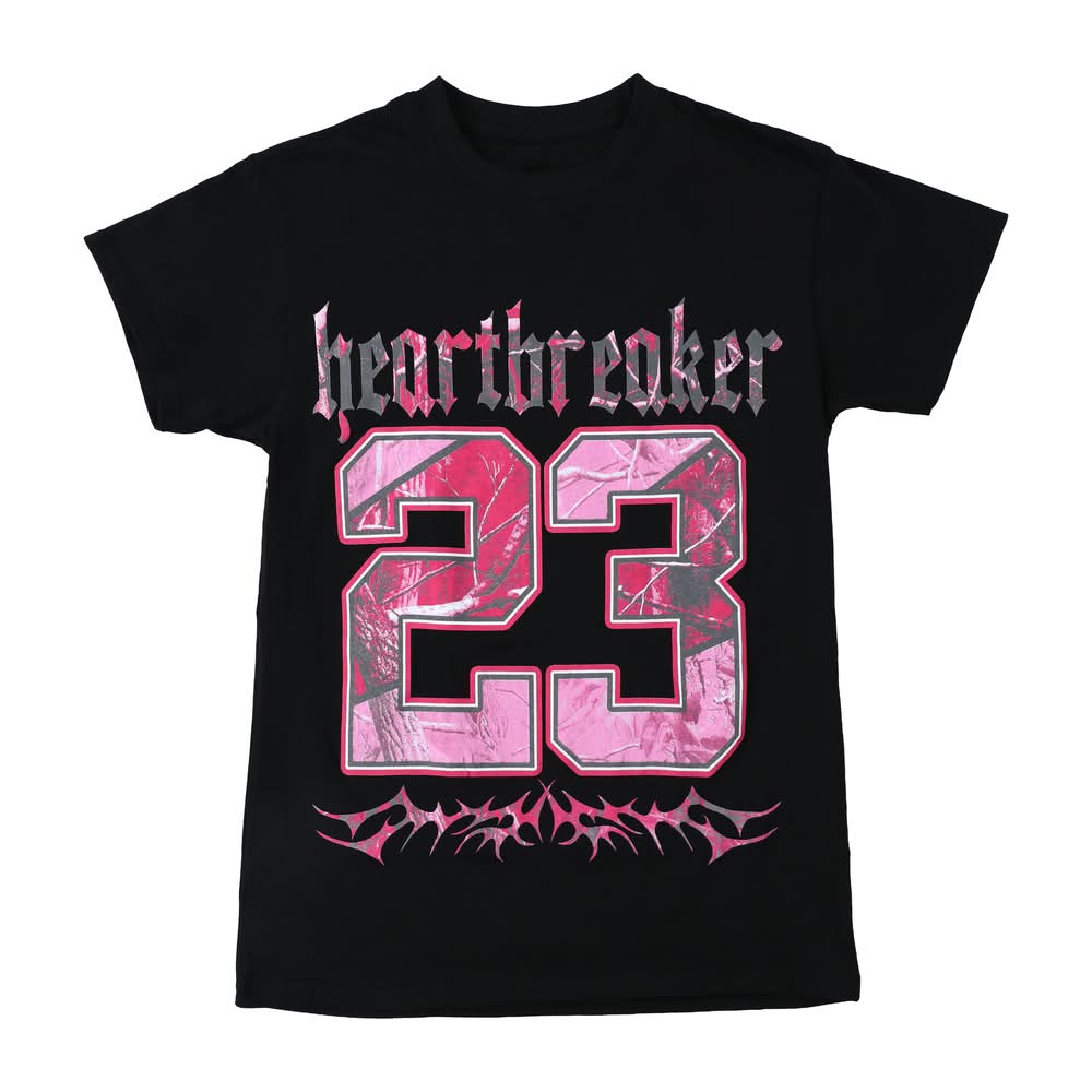 Heartbreaker 23 Graphic Tee Medium Black