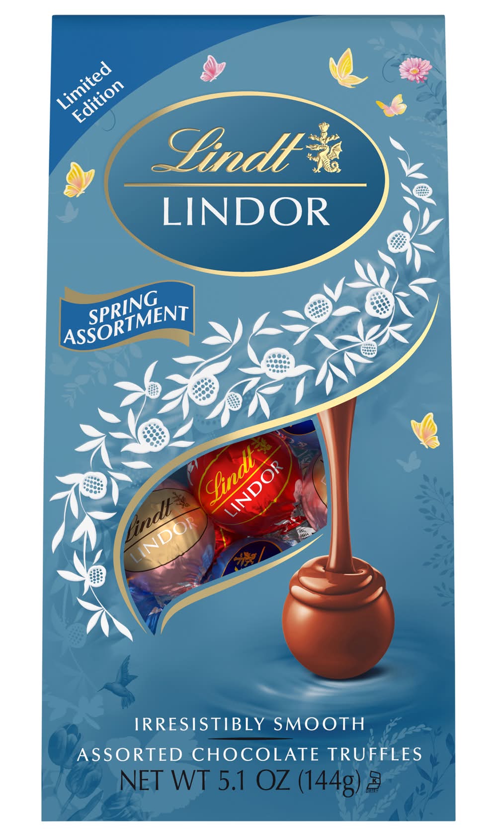 Lindt Limited Edition Chocolate Truffles, Spring Assortment (5.1 oz)