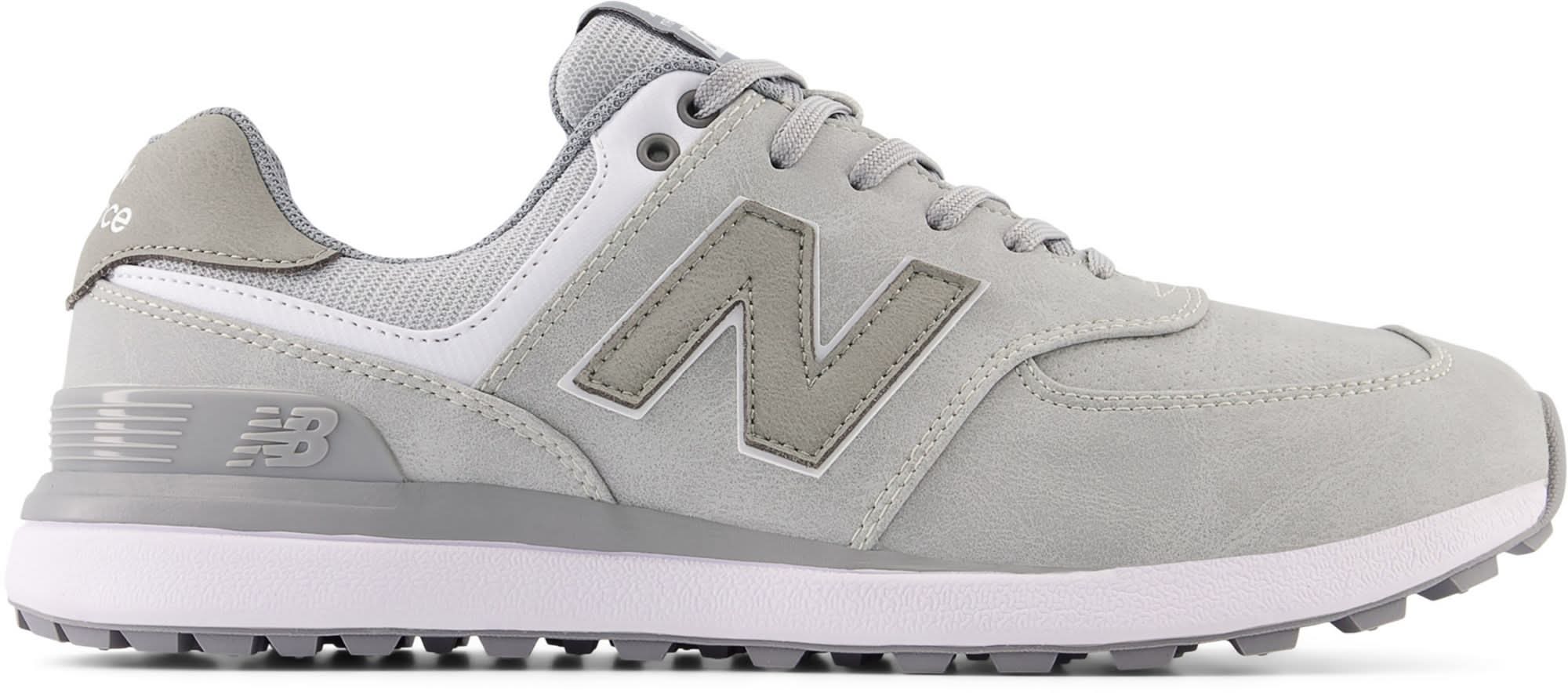 New Balance Men's 574 Greens V2 Golf Shoes (Light Grey, 10.0)
