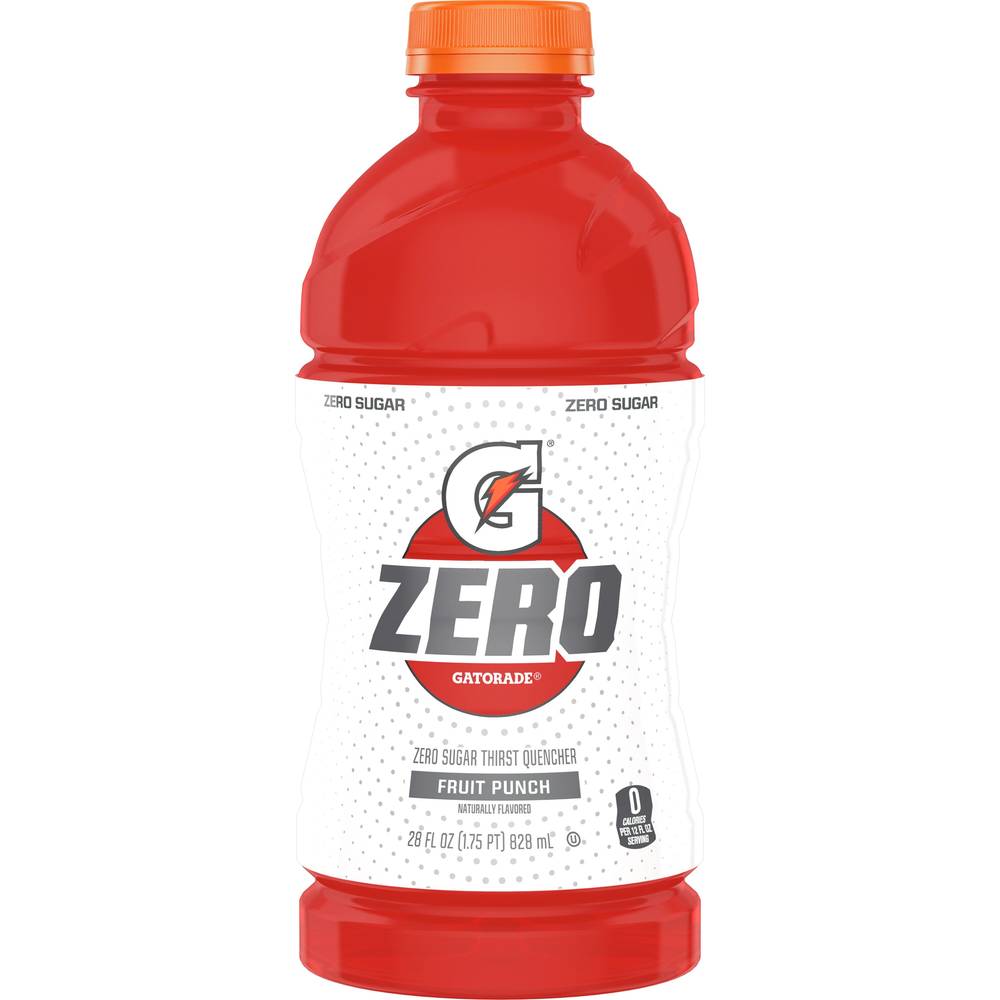 Gatorade Thirst Quencher Zero Sugar Sports Drink (28 fl oz) (fruit punch)