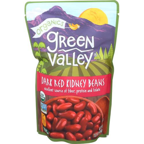 Green Valley Food Organic Dark Red Kidney Beans