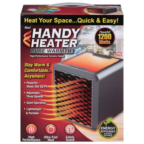 Handy Heater Pure Warmth High Performance Ceramic Heater