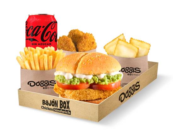 Bajón Box Chicken Sándwich