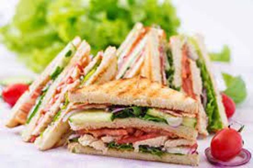 Maple-Glazed Honey Ham Sandwich
