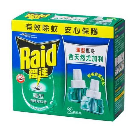 雷達薄型液電尤加利重裝2入#4710314434212