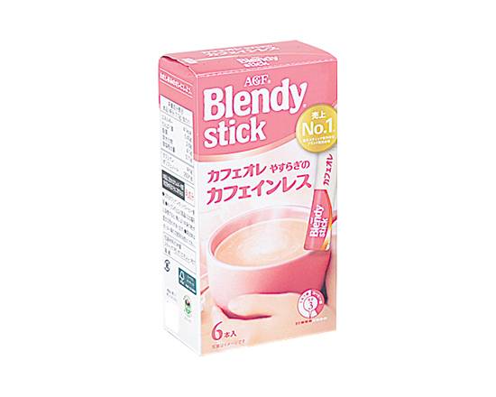 AGFブレンディカフェオレカフェインレス 6本【嗜好品】