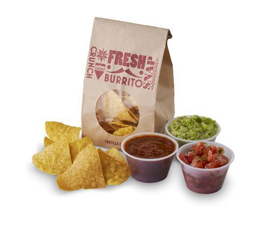 Bag of Tortilla Chips with Your Choice of Salsa