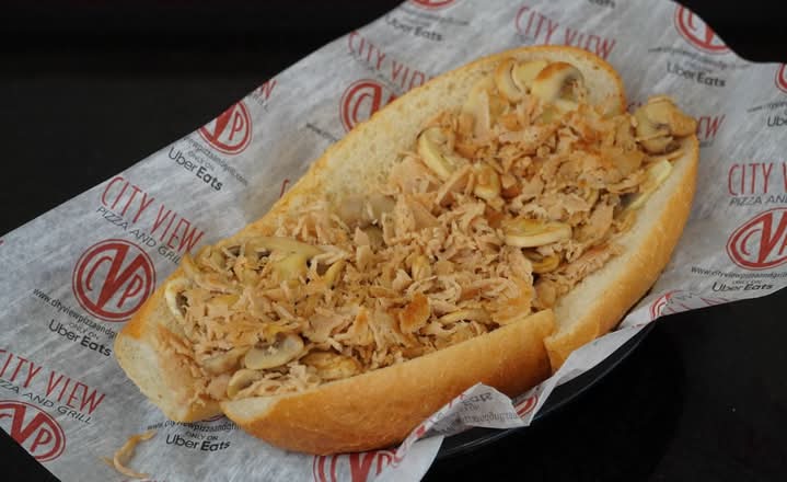 Mushroom Chicken Cheesesteak