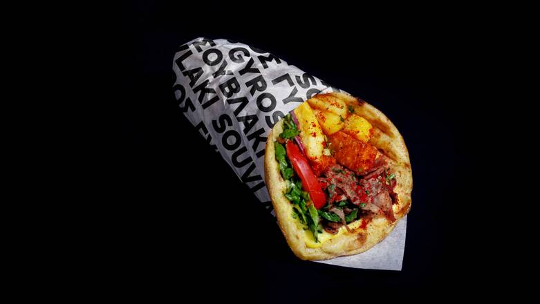 The Beast Pork Gyros Wrap