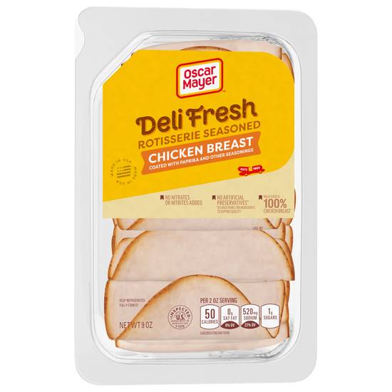 Oscar Mayer Deli Fresh Rotisserie Seasoned Chicken Breast (9 oz)