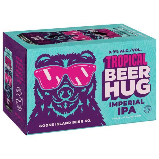 Goose Island Tropical Imperial Ipa Beer Hug (6 pack, 12 fl oz)