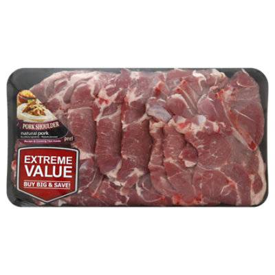 Pork Shoulder Blade Steak Thin Value Pack - 2.5 Lb