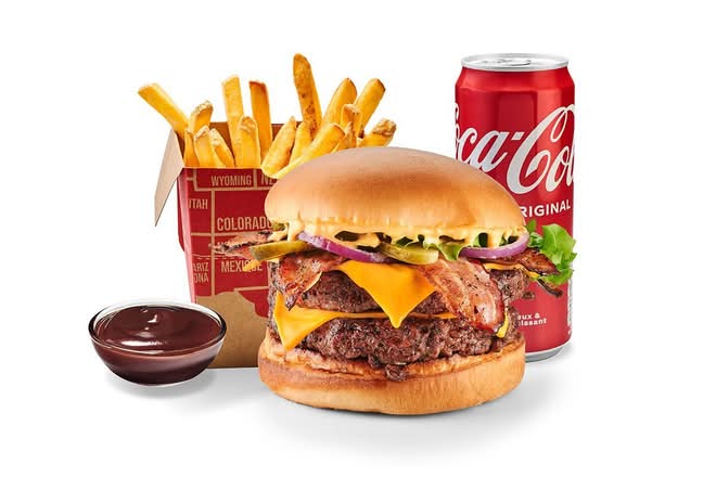 Menu SUPER Famous Bacon Burger 🍔 🥓