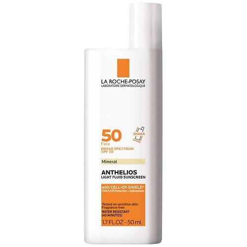 La Roche-Posay Anthelios Mineral Ultra Light Fluid Sunscreen for Face SPF 50 - 1.7 fl oz