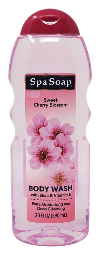 Spa Soap Liquid Body Wash, Cherry Blossom (20 fl oz)