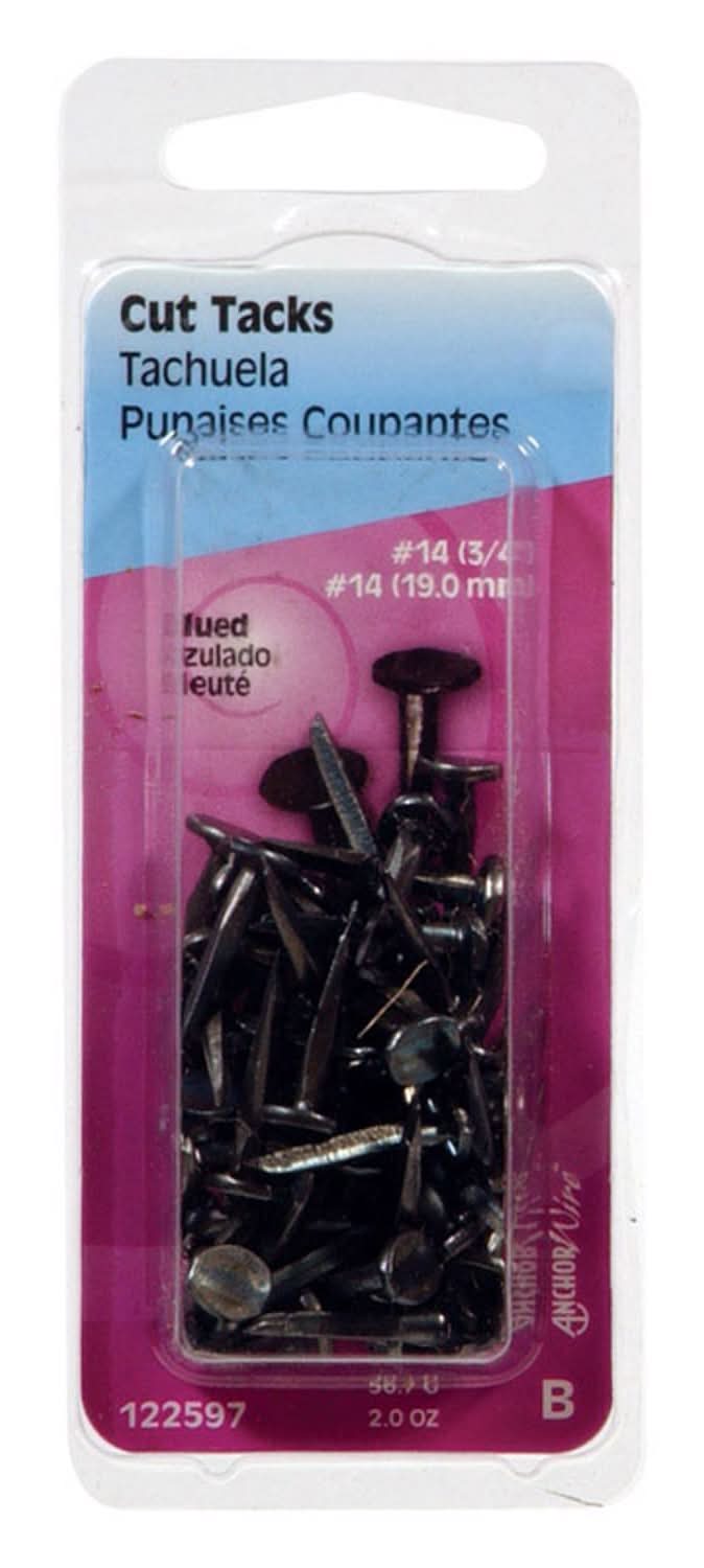 Hillman Anchor Wire No. 14 X 3/4 In. L Blue Steel Cut Tacks 1 Pk
