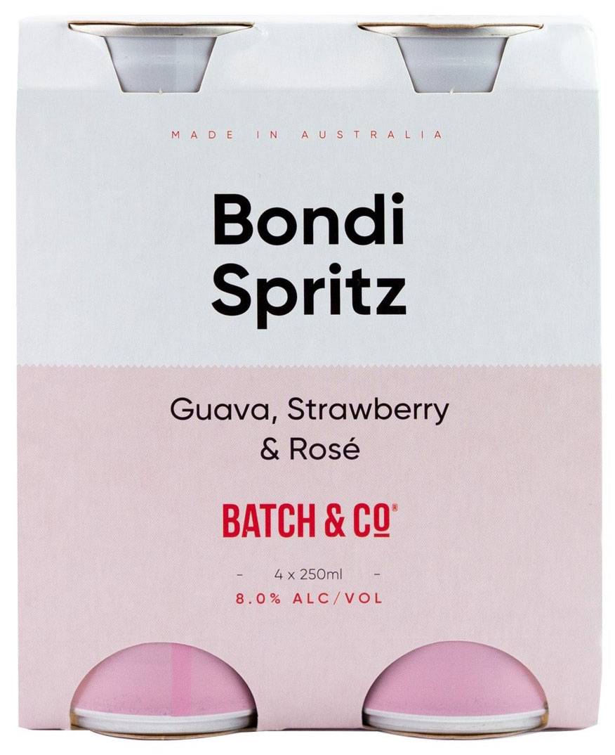 Batch & Co Bondi Spritz Can 250mL X 4 pack