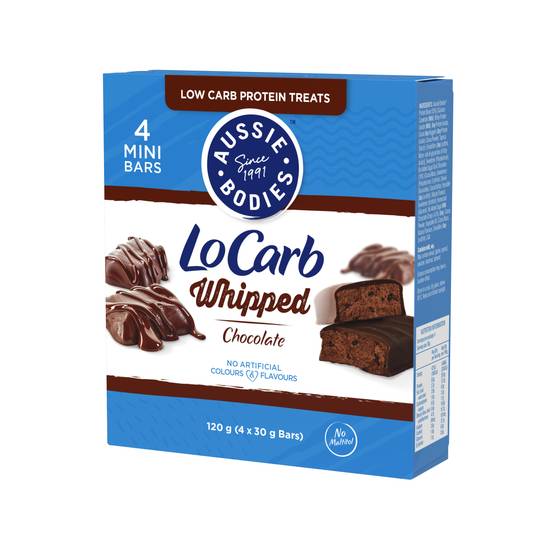 Aussie Bodies Lo Carb Whipped Chocolate Bars
