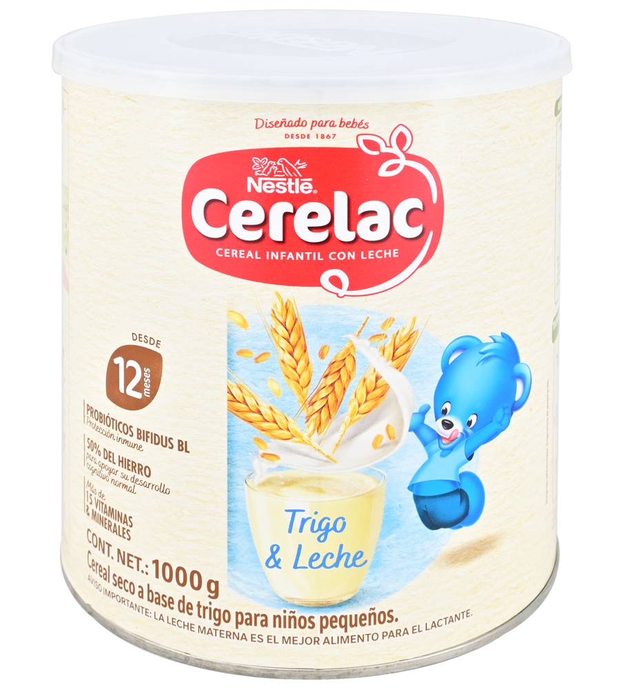 CERELAC TRIGO Y LECHE LATA*1KG