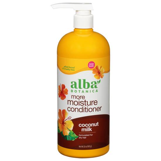 Alba Botanica Moisture Coconut Milk Conditioner (32 oz)