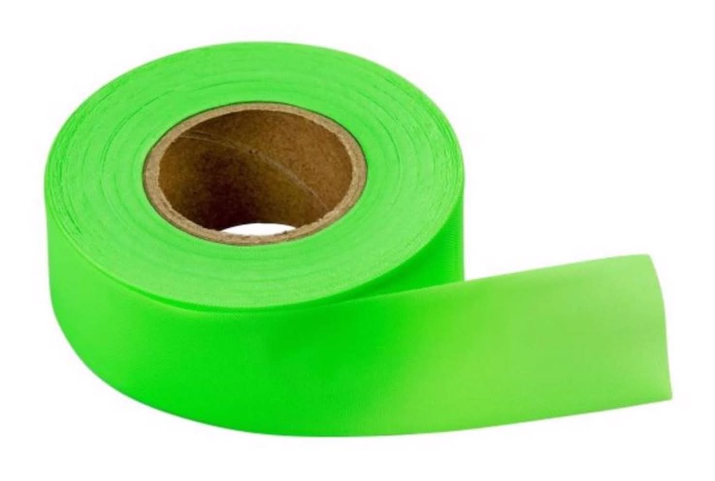 C.H. Hanson 150 Ft. L X 1.2 In. W Pvc Flagging Tape Fluorescent Lime
