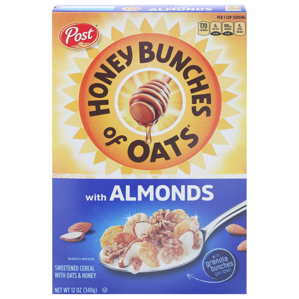 Honey Bunches Of Oats With Almonds Cereal