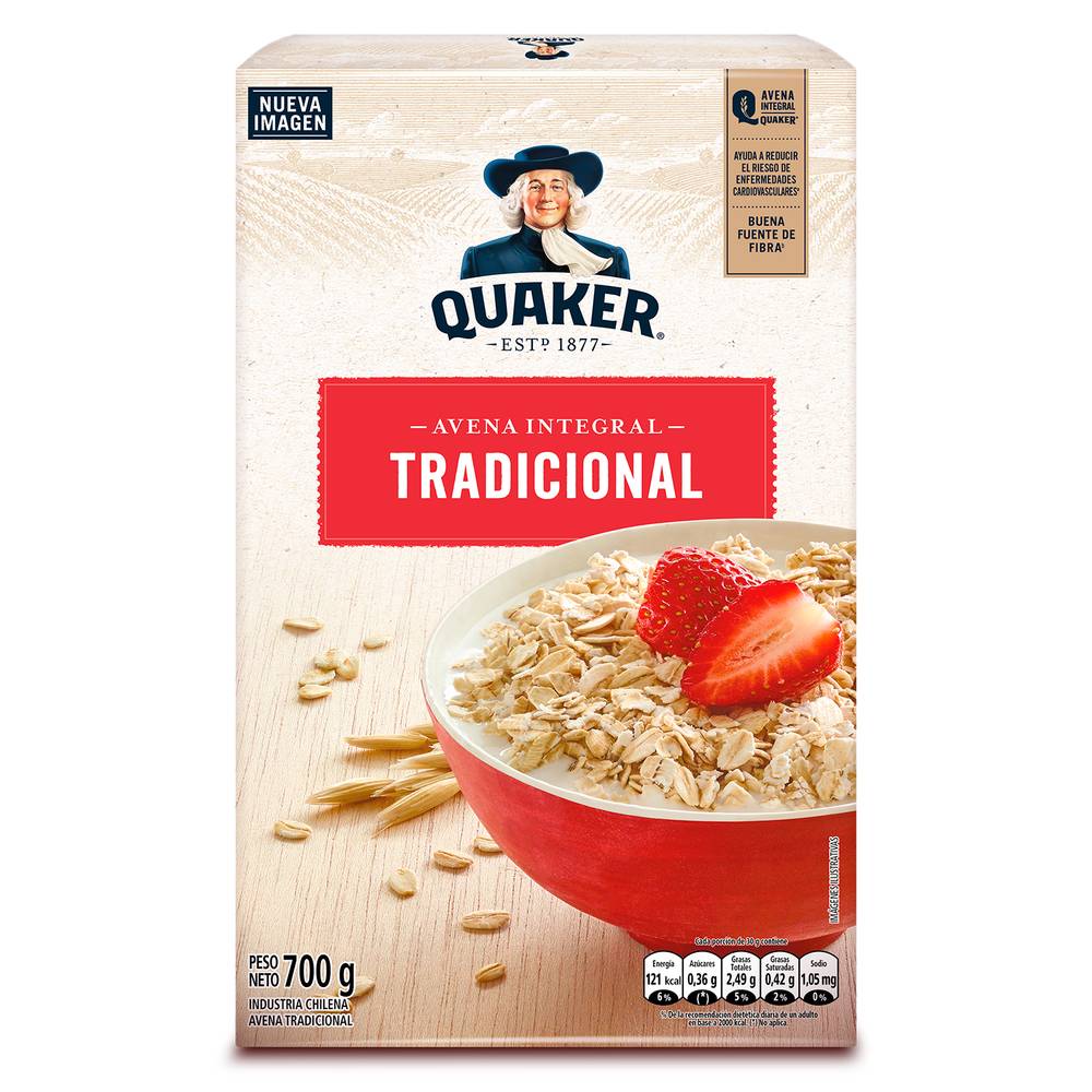 Quaker avena tradicional (caja 700 g)