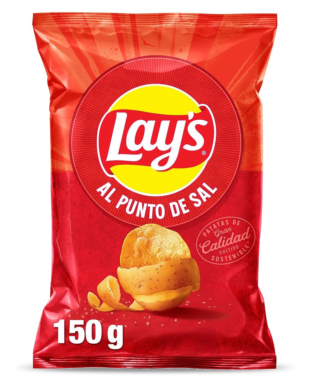 Patatas Fritas Al Punto De Sal Lay'S Bolsa 150 G