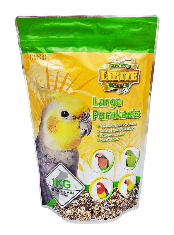 恆欣多穀物健體飼料-中型鳥 <1Kg公斤 x 1 x 1Bag包>