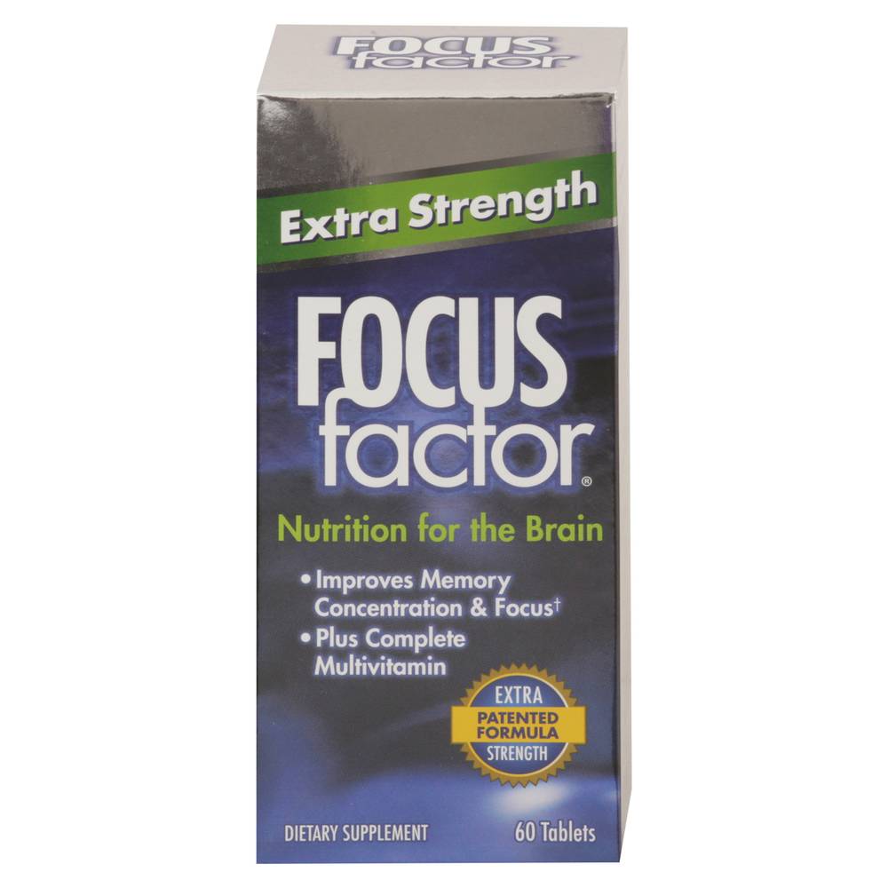 Focus Factor Extra Strength Nutrition For the Brain Tablets (60 ct)