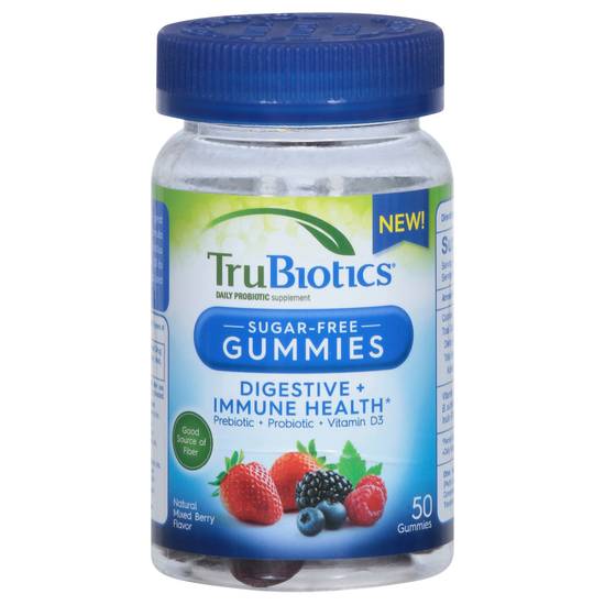 Trubiotics Digestive & Immune Health Sugar-Free Gummies (50 ct)