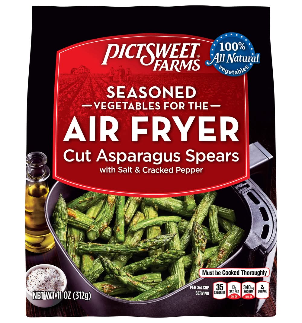 Pictsweet Farms Seasoned Cut Asparagus Spears, Salt & Cracked Pepper (11 oz)