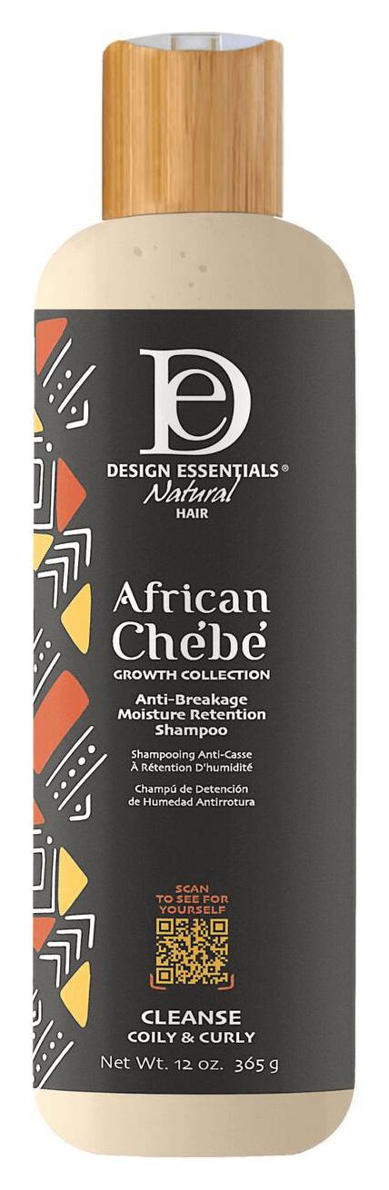Design Essentials African Chebe Anti-Breakage Moisture Retention Shampoo (12 fl oz)