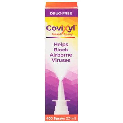 Covixyl Helps To Block Airborne Viruses Before They Can Gain Entry To The Body Through The Nose.