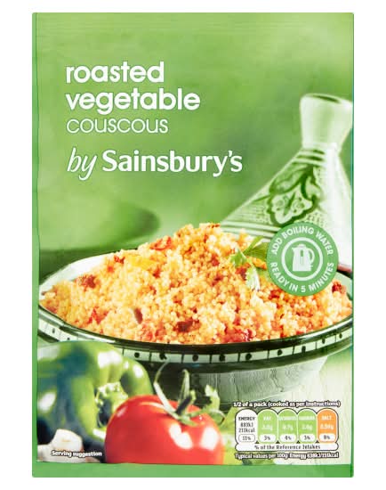 Sainsbury's Roasted Vegetable Couscous (110g)