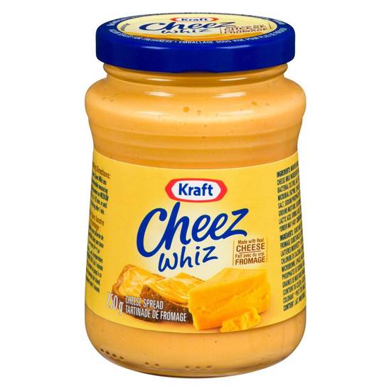 Cheez whíz tartinade de fromage - cheese spread (250 g)