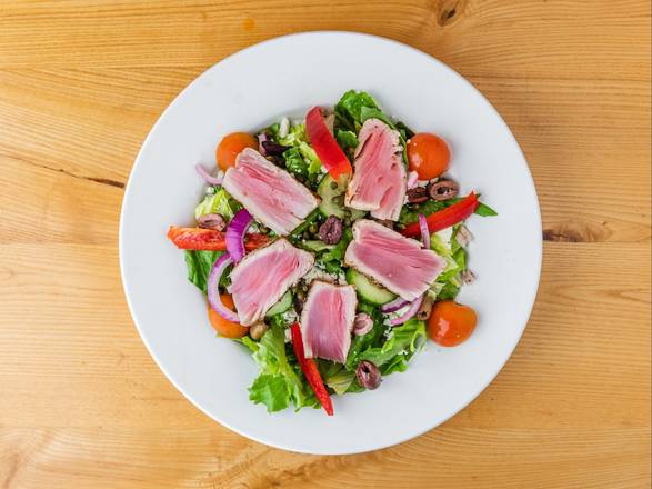 Mediterranean Salad Ahi Tuna