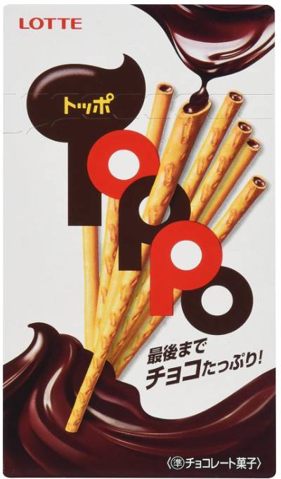 Lotte Toppo -  Chocolate (72 G)