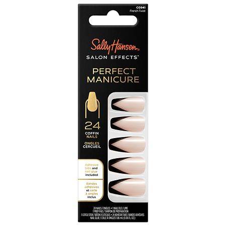 Sally Hansen Salon Effects Perfect Manicure Coffin Nails (french twist)