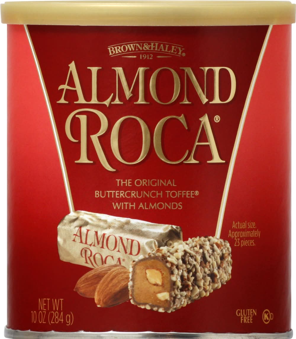 Brown & Haley Roca Buttercrunch Toffee Chocolate, Almond (10 oz)