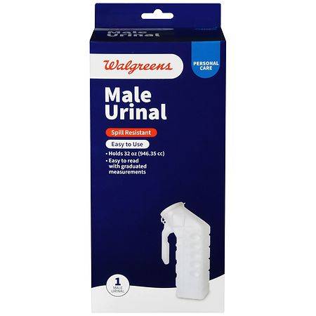 Walgreens Male Urinal With Odor Shield