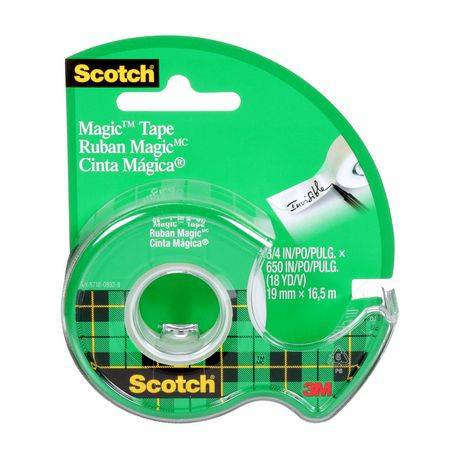 Scotch ruban magic - scotch magic tape, 19 mm x 16.5 m, clear