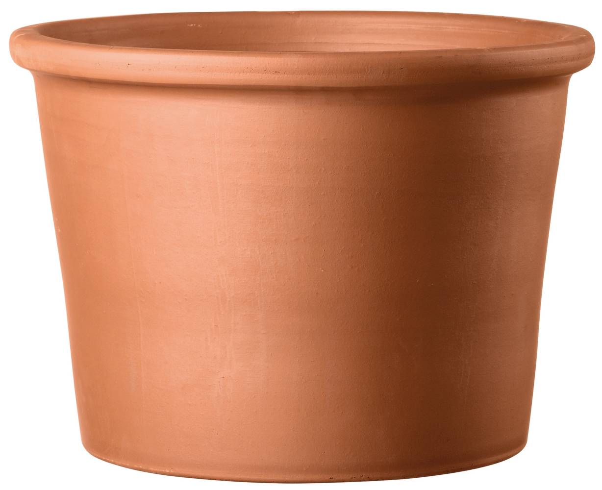 Pennington Small Terra Cotta Clay Cylinder Pot, 3 in